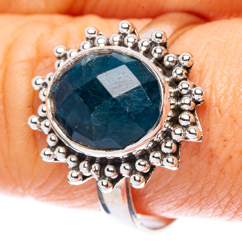 Apatite Ring Size 9.75 (925 Sterling Silver) R2273