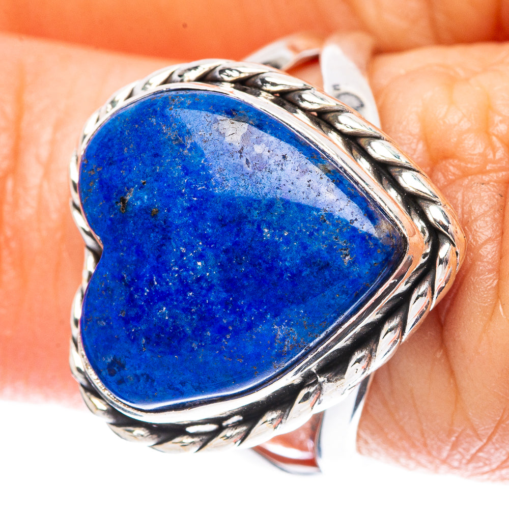 Lapis Lazuli Ring Size 6 (925 Sterling Silver) R4002