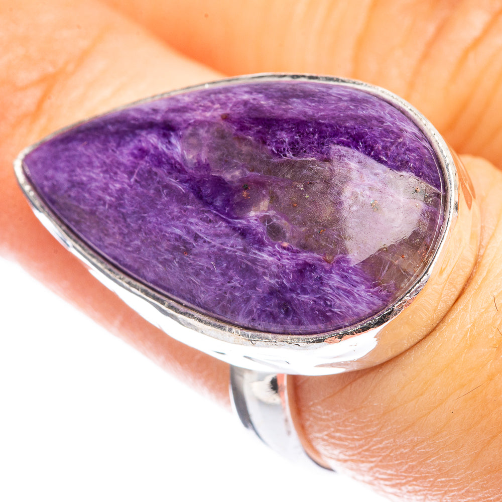 Charoite Ring Size 7 (925 Sterling Silver) R142693