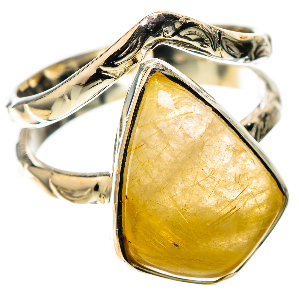 Premium Rutilated Quartz Ring Size 7 (925 Sterling Silver) RING138058