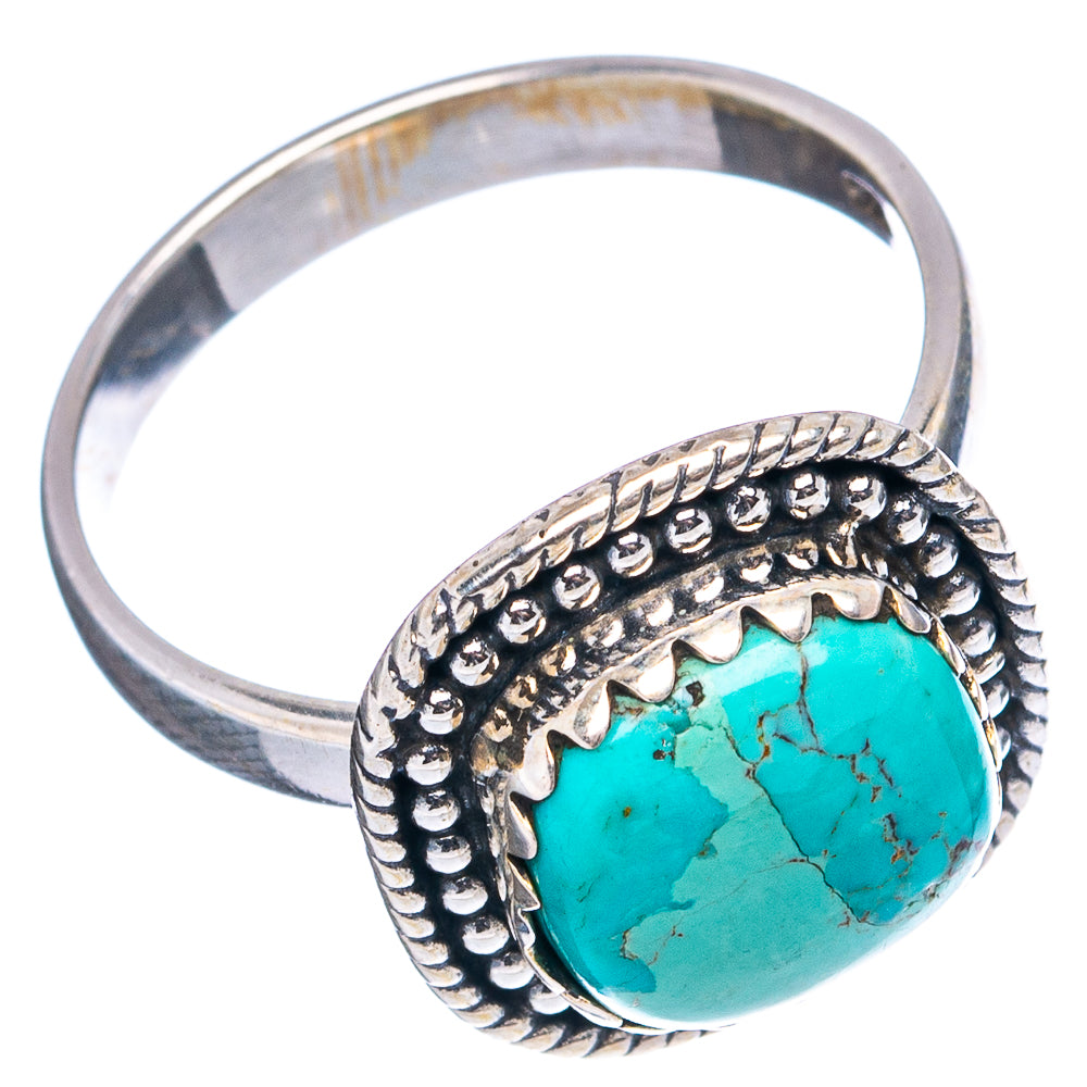Mohave Turquoise Ring Size 8.5 (.925 Sterling Silver)