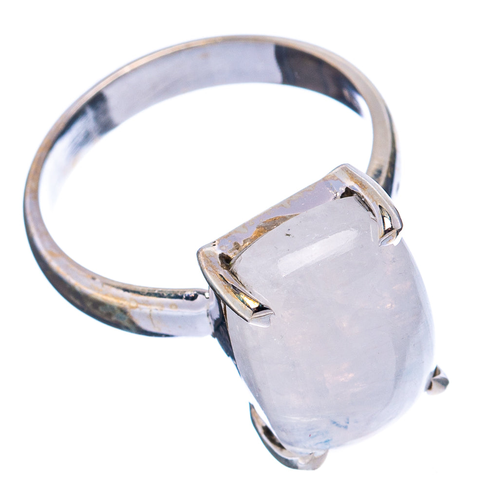 Rainbow Moonstone Ring Size 7 (.925 Sterling Silver)