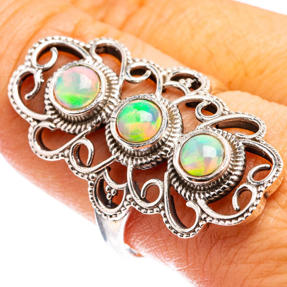 Ethiopian Opal Ring Size 9 (925 Sterling Silver) R142832