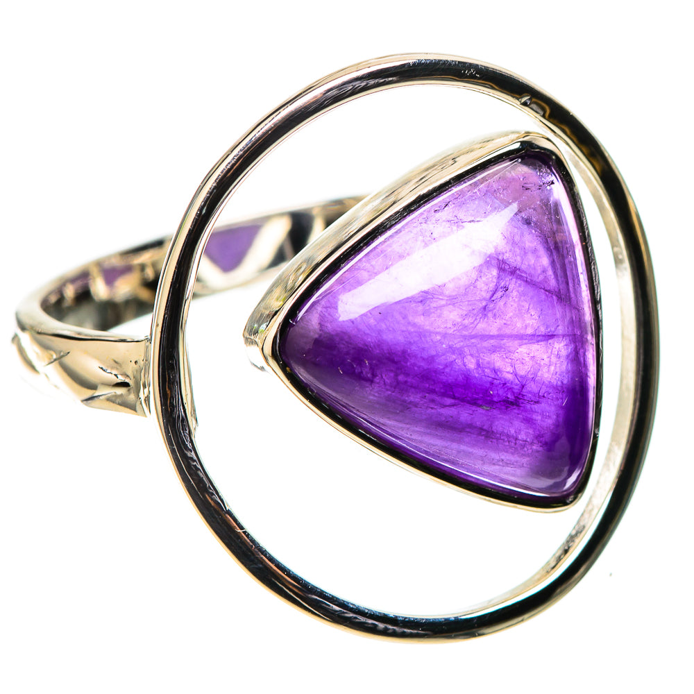 Premium Amethyst Ring Size 7 (925 Sterling Silver) RING138109