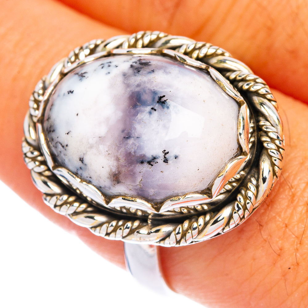 Dendritic Opal Ring Size 10 (925 Sterling Silver) R144460