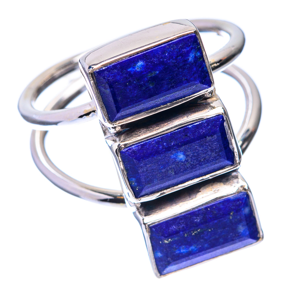 Premium Lapis Lazuli Ring Size 7 (925 Sterling Silver) R141857