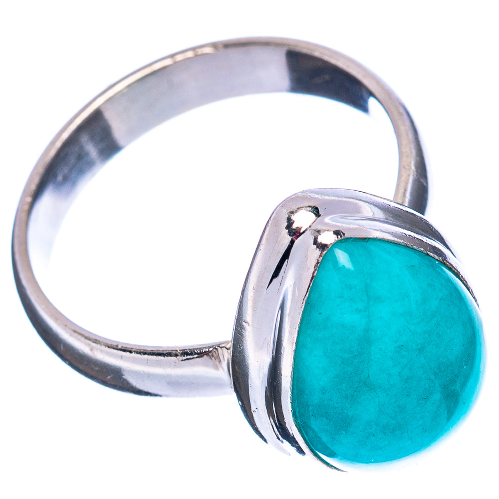 Amazonite Ring Size 7 (.925 Sterling Silver)