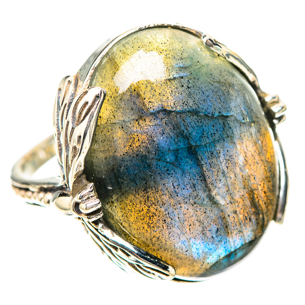 Labradorite Ring Size 7 (925 Sterling Silver) RING139230