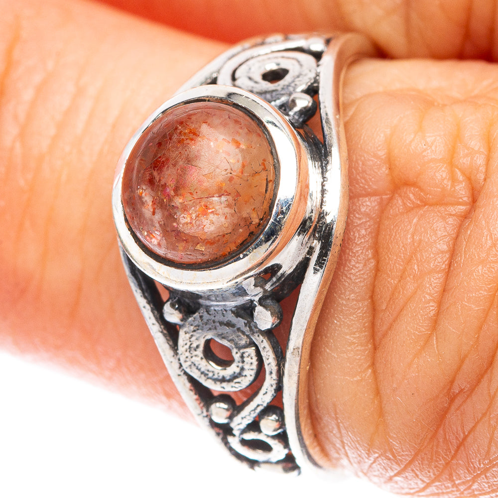 Sunstone 925 Sterling Silver Ring Size 6.75 (925 Sterling Silver) R5366