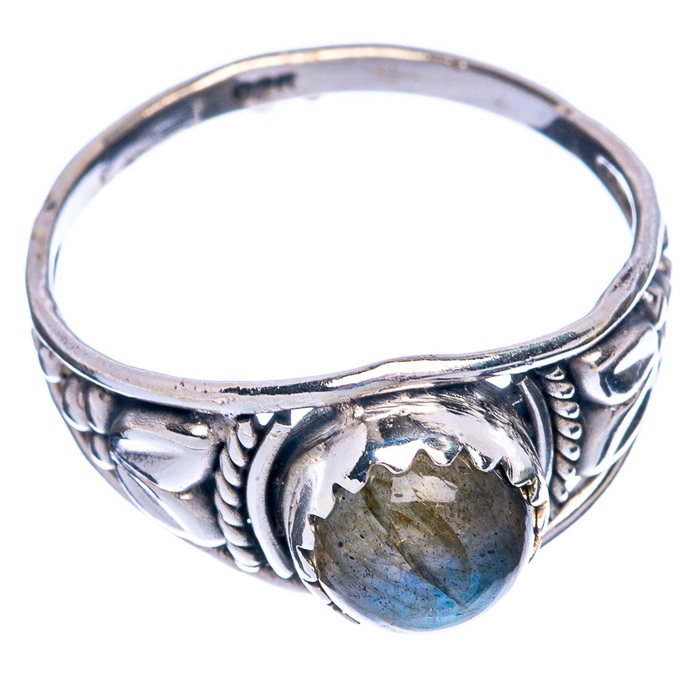 Labradorite Dainty Ring Size 7 (925 Sterling Silver) R145487