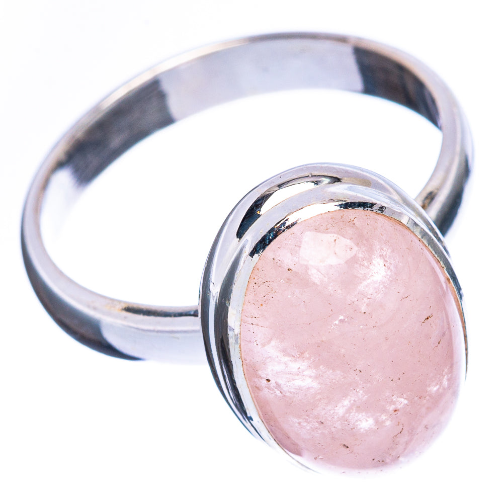 Morganite Ring Size 7.75 (925 Sterling Silver) R2368