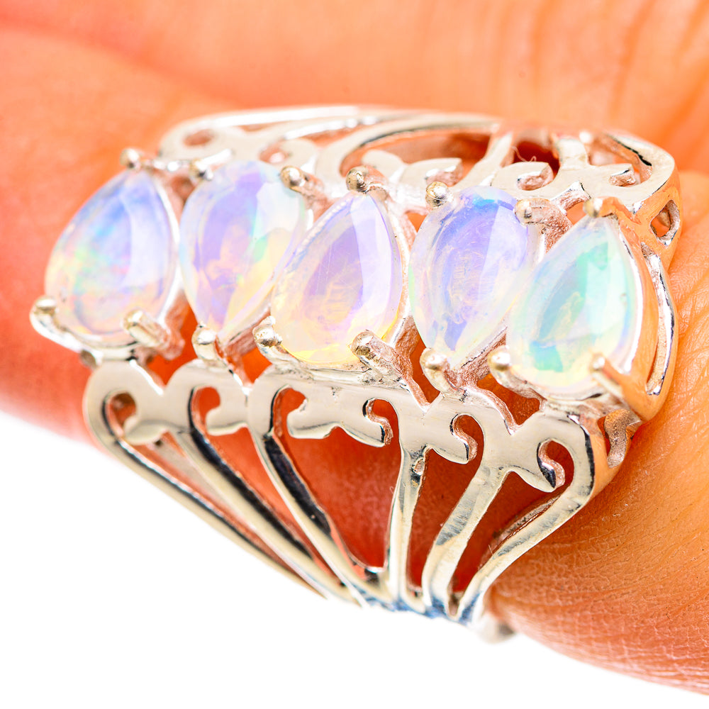 Ethiopian Opal Ring Size 6.5 (925 Sterling Silver) RING138397