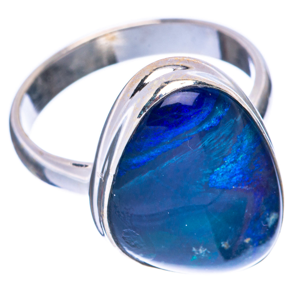 Rare Triplet Opal Ring Size 7.5 (925 Sterling Silver) R2073