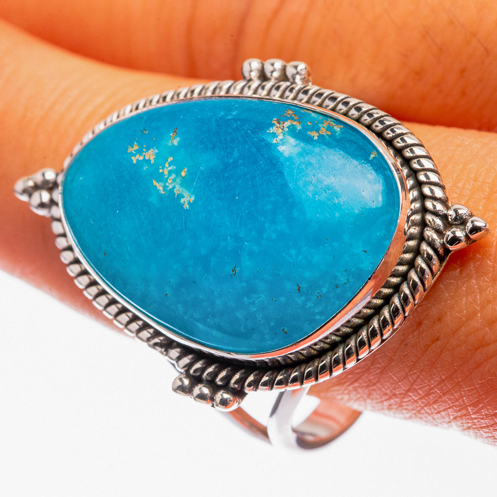 Large Smithsonite Ring Size 11.75 (925 Sterling Silver) R142198
