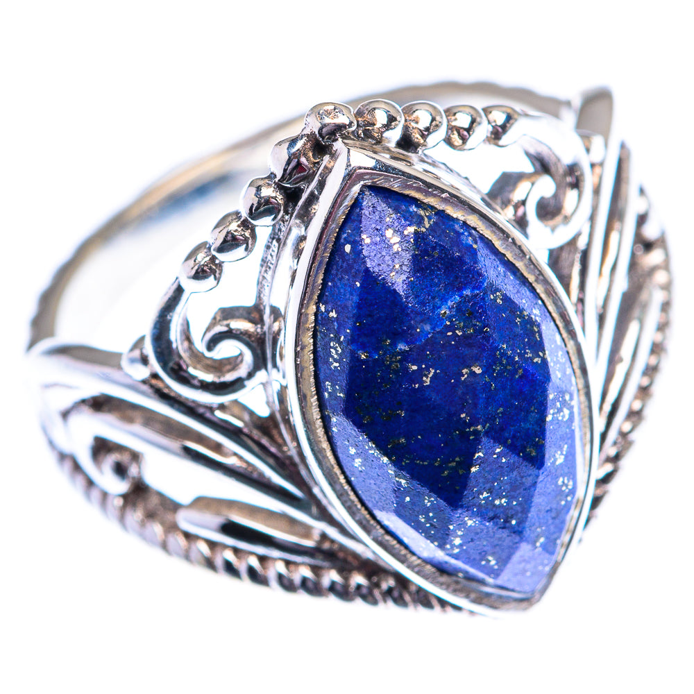 Lapis Lazuli 925 Sterling Silver Ring Size 8.25 (925 Sterling Silver) RING140341
