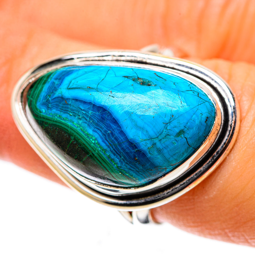 Chrysocolla Ring Size 7.25 (925 Sterling Silver) RING138399