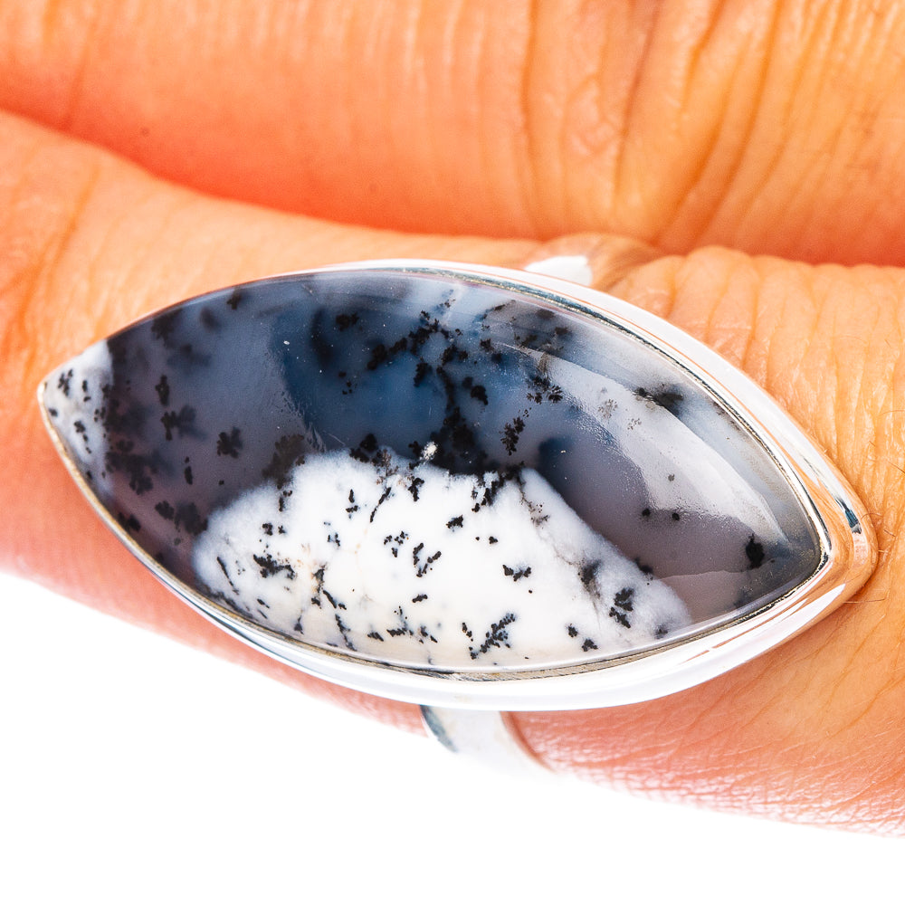 Dendritic Opal Ring Size 7 (925 Sterling Silver) R6802