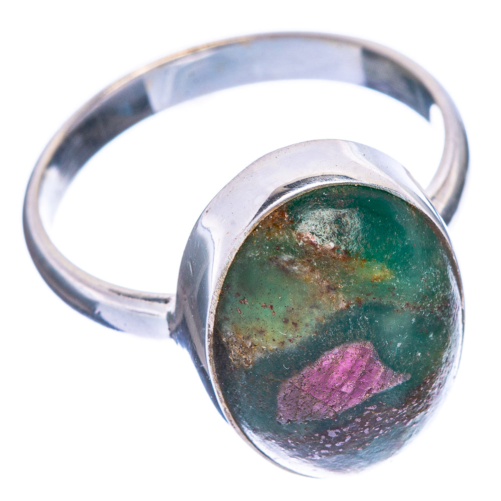 Ruby Fuchsite Ring Size 8.75 (925 Sterling Silver) R1242