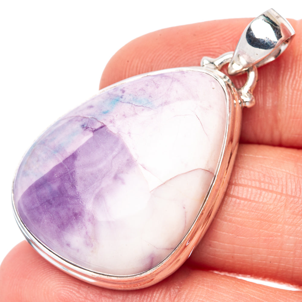 Tiffany Stone Pendant 1 5/8" (925 Sterling Silver) P42536