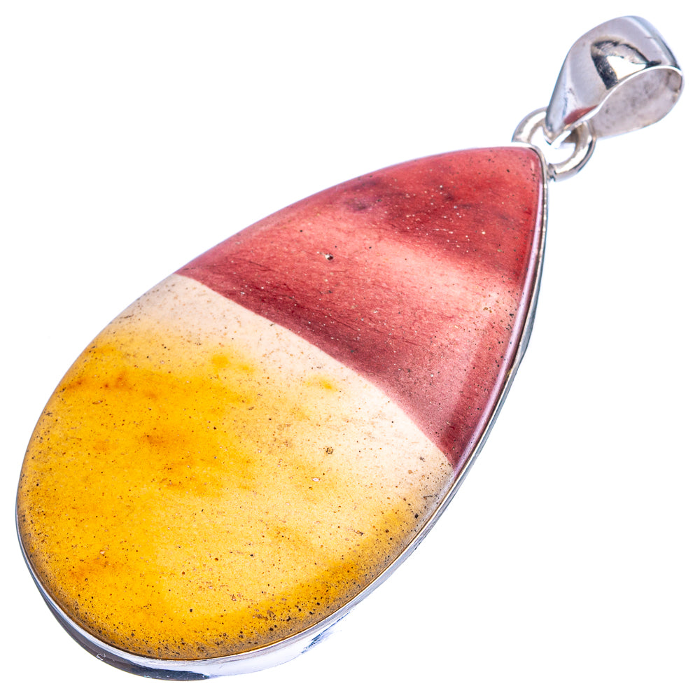 Mookaite Pendant 1 7/8" (925 Sterling Silver) P43118