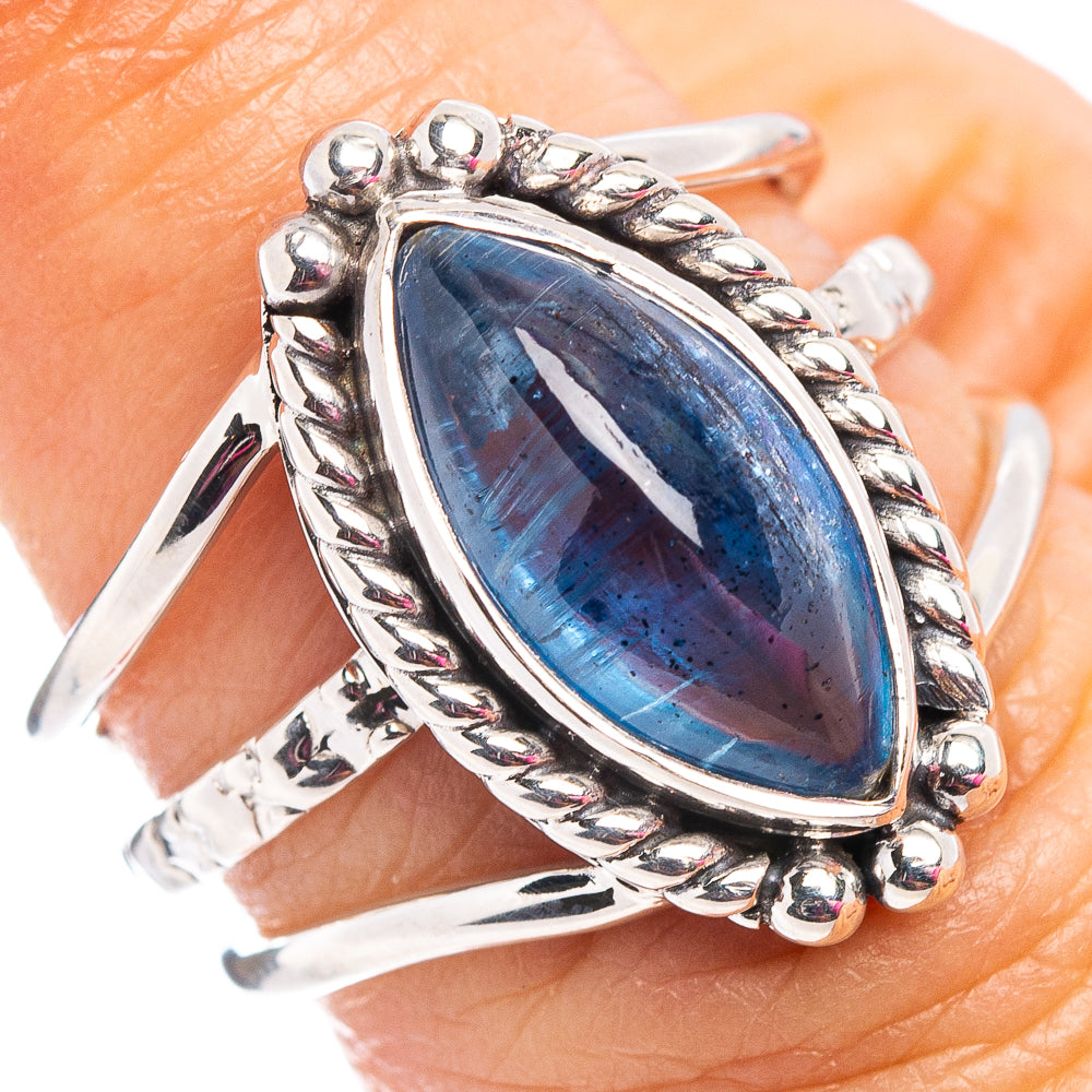 Premium Kyanite Ring Size 6.5 (.925 Sterling Silver)