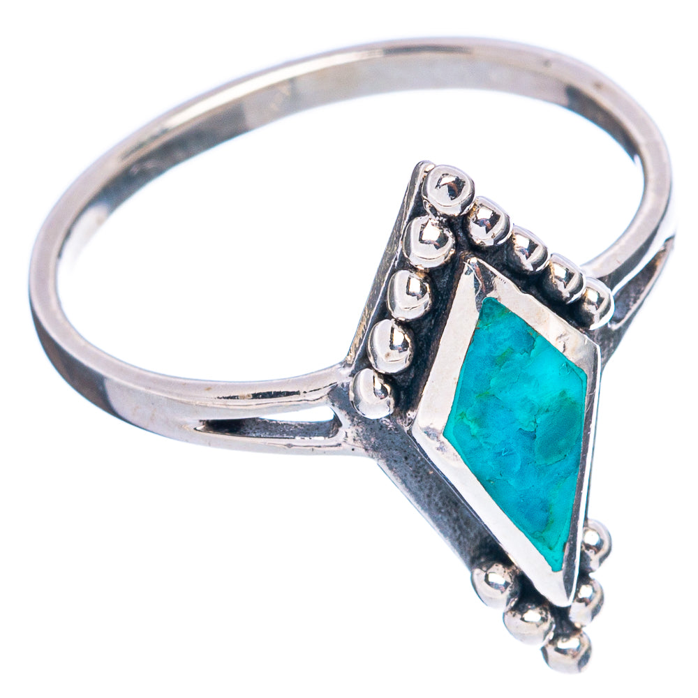 Rare Arizona Turquoise Ring Size 8.75 (925 Sterling Silver) R4859