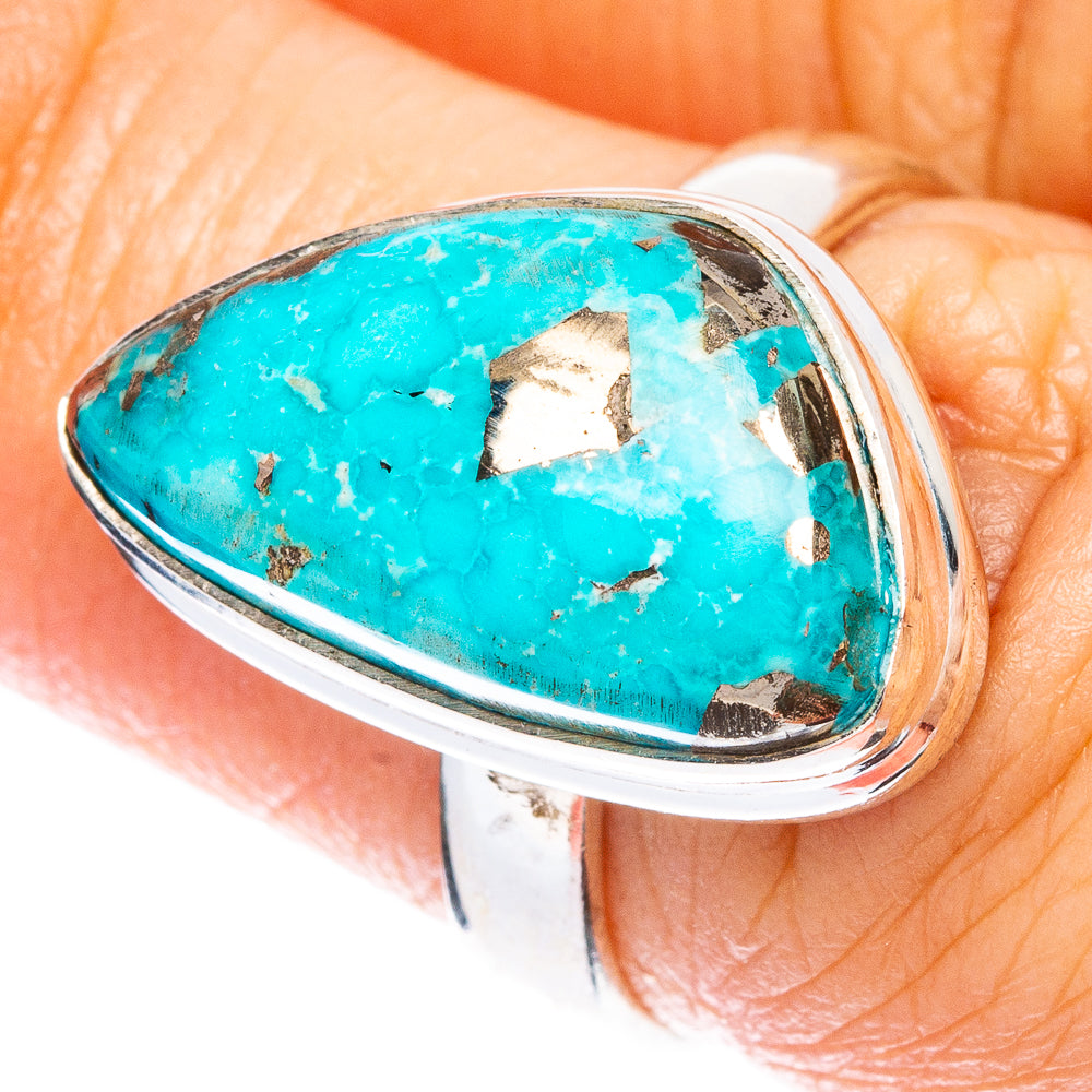 Shattuckite Ring Size 6.5 (925 Sterling Silver) R146903