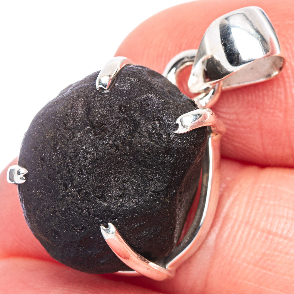 Raw Cintamani Pendant 1 1/8" (925 Sterling Silver) P41506