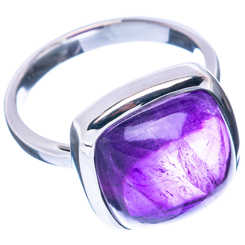 Premium Amethyst 925 Sterling Silver Ring Size 6 (925 Sterling Silver) R2736
