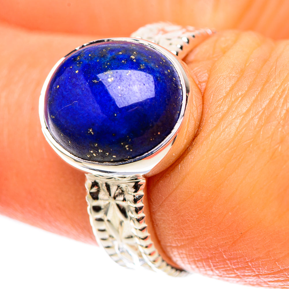 Premium Lapis Lazuli Ring Size 7 (925 Sterling Silver) RING138257