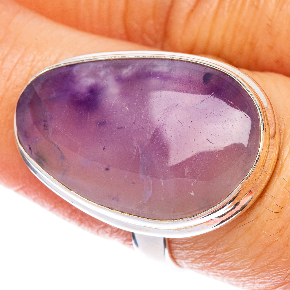 Rare Mexican Purple Opal Ring Size 8 (925 Sterling Silver) R1363
