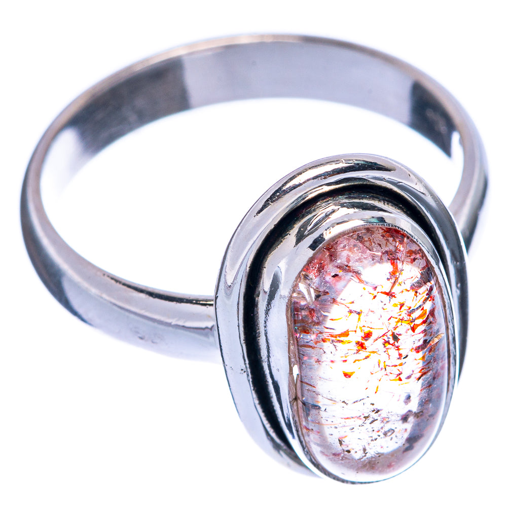 Rare Super Seven Ring Size 8 (925 Sterling Silver) R145540