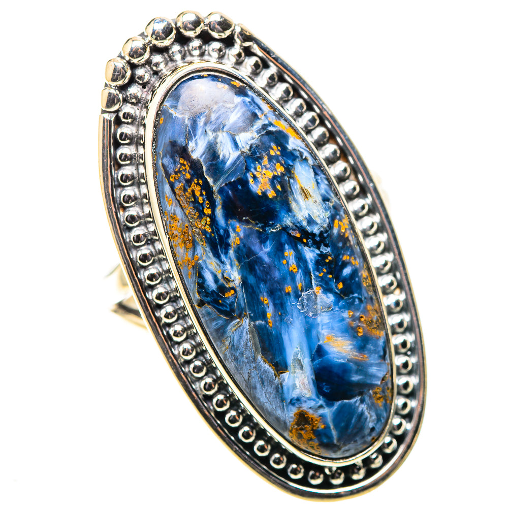 Large Pietersite Ring Size 7.5 (925 Sterling Silver) RING138583