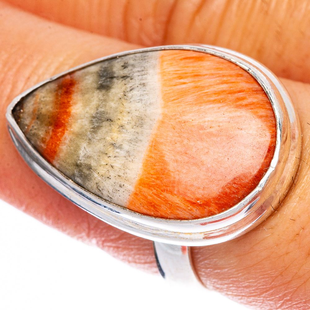 Rare Celestobarite Ring Size 8 (925 Sterling Silver) R1340