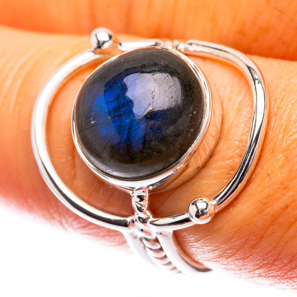 Premium Labradorite Ring Size 7.75 (925 Sterling Silver) R141761