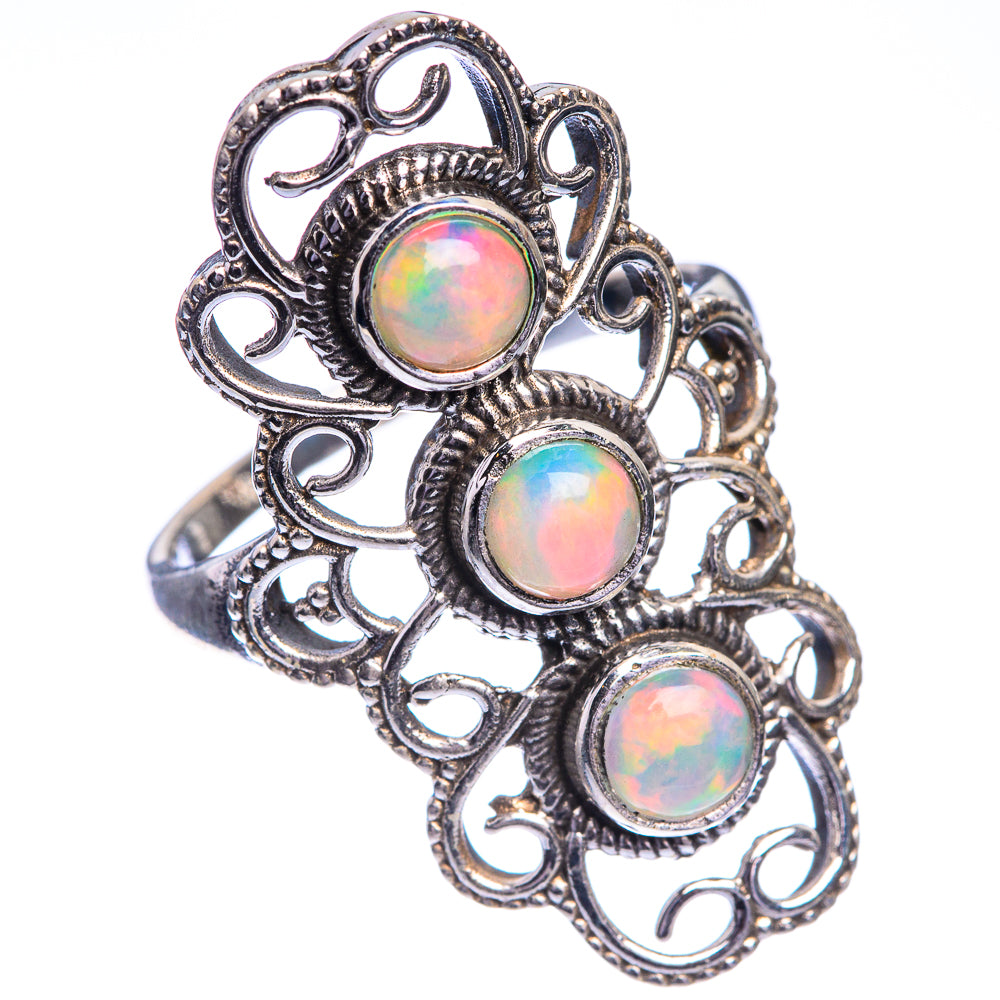 Ethiopian Opal Ring Size 8.25 (925 Sterling Silver) RING143243