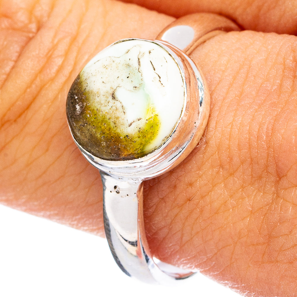 Rare Palomino Turquoise Ring Size 9.75 (925 Sterling Silver) R8196
