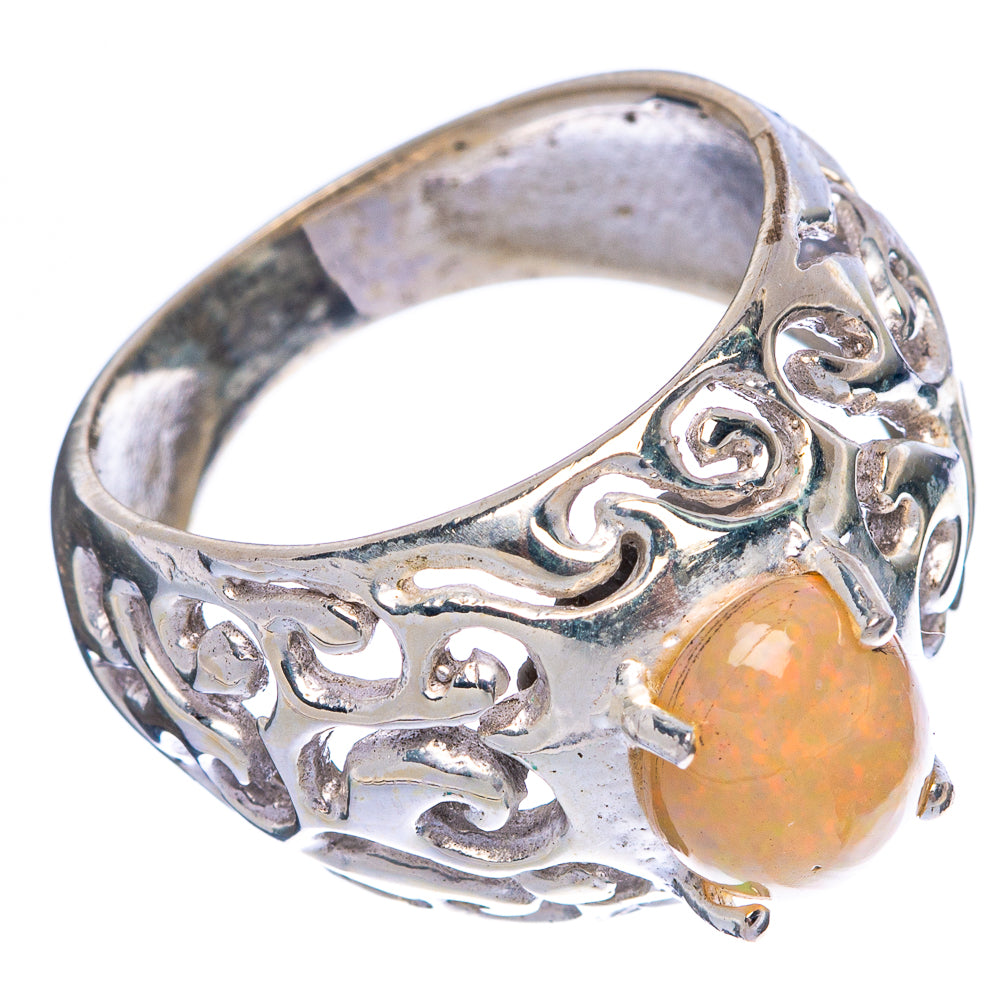 Rare Ethiopian Opal Ring Size 6.75 (925 Sterling Silver) R145973