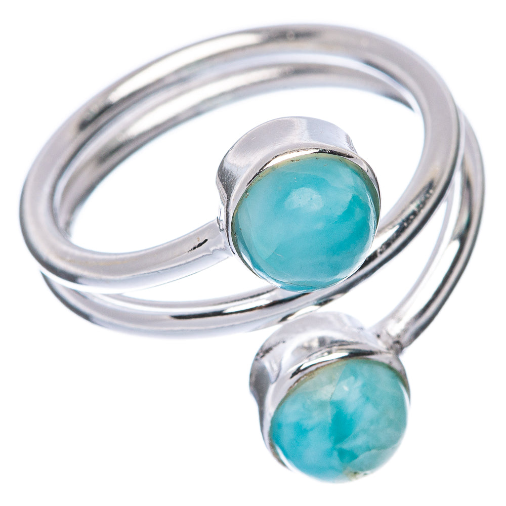 Larimar Dainty Ring Size 8 (925 Sterling Silver) R145900