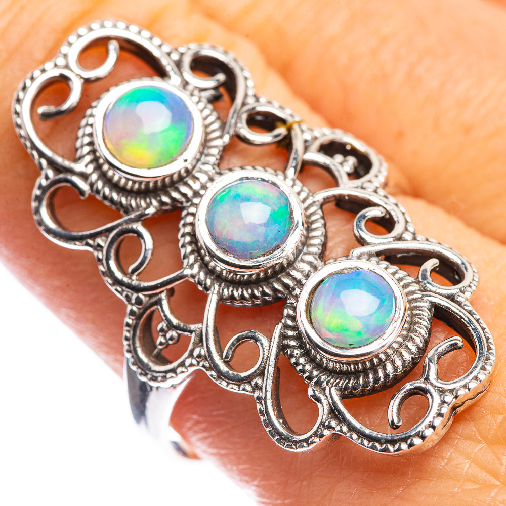 Ethiopian Opal Ring Size 9 (925 Sterling Silver) RING143386