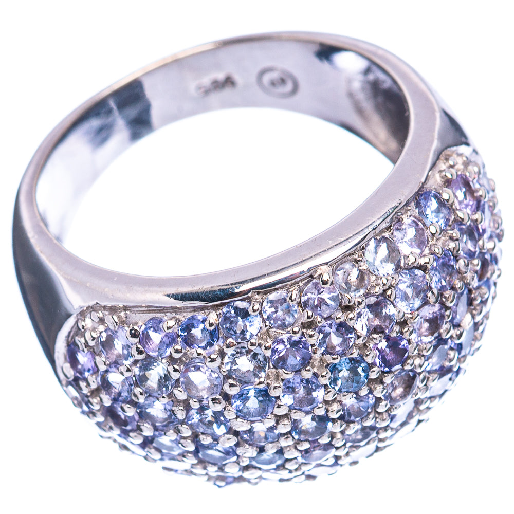Rare Premium Faceted Tanzanite Ring Size 7.5 (.925 Sterling Silver)