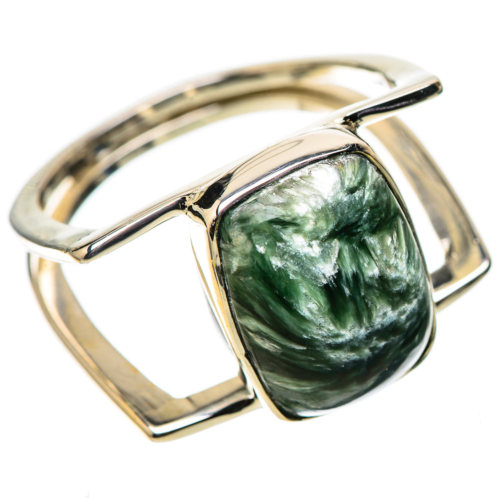 Premium Seraphinite Ring Size 9.25 (925 Sterling Silver) RING138048