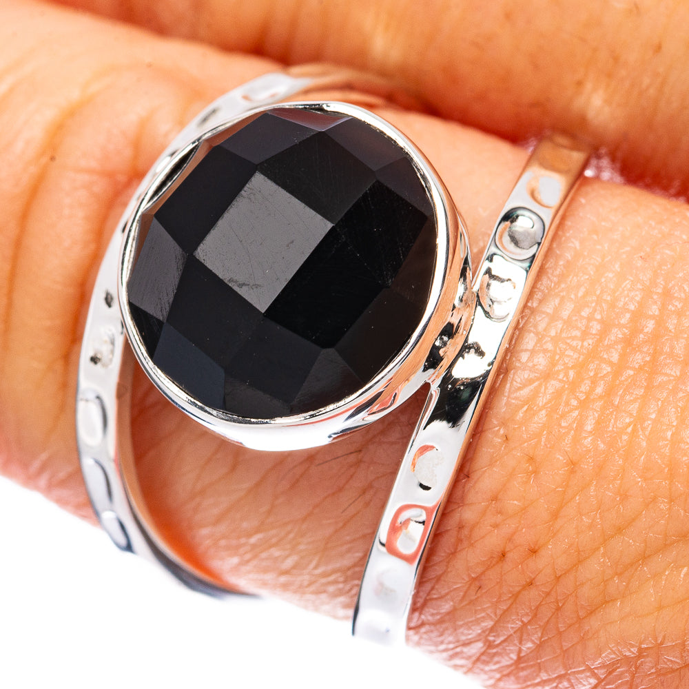 Asc Premium Black Onyx Ring Size 9 (925 Sterling Silver) R3477