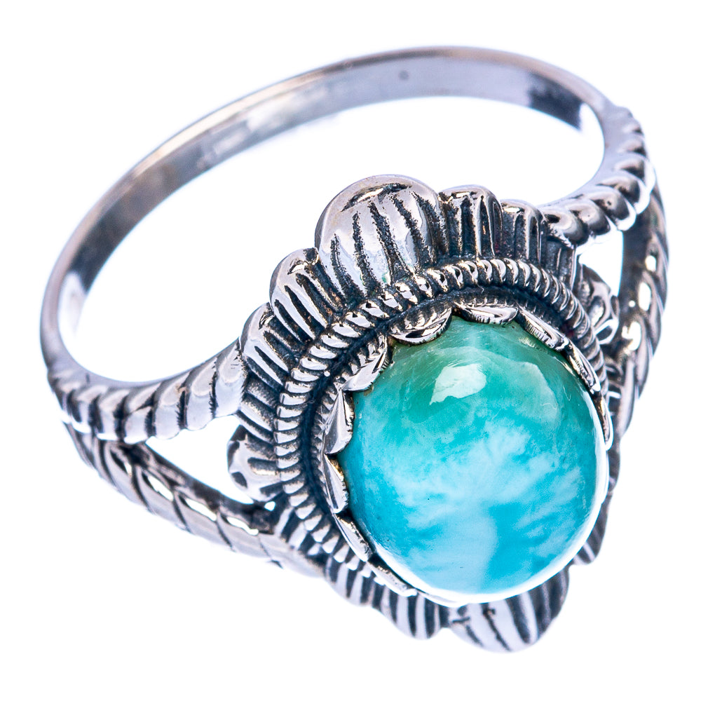 Larimar Ring Size 10 (925 Sterling Silver) R144470
