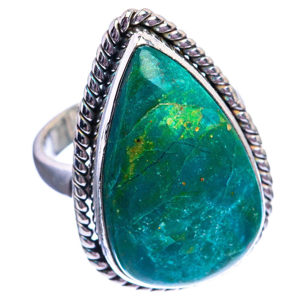 Chrysocolla Ring Size 6.5 (925 Sterling Silver) R142314