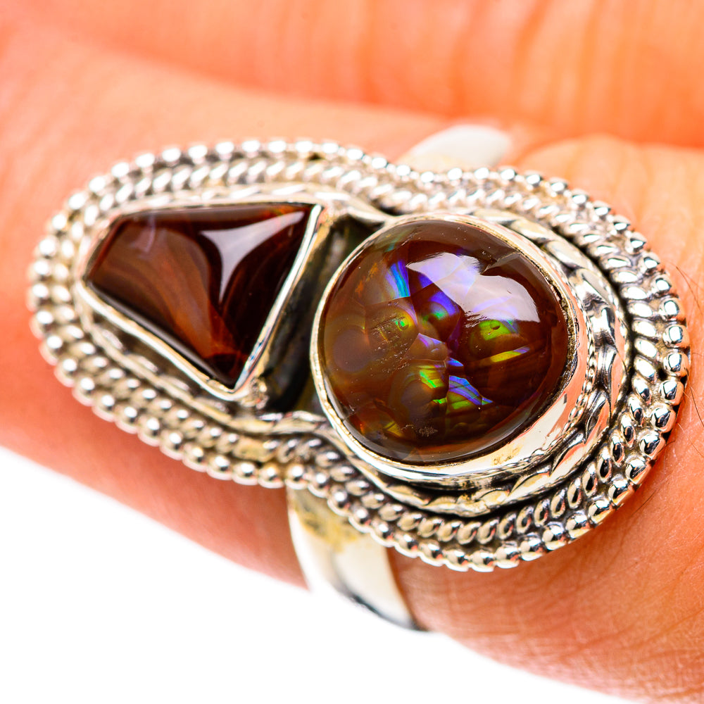 Mexican Fire Agate Ring Size 7 (925 Sterling Silver) RING138748