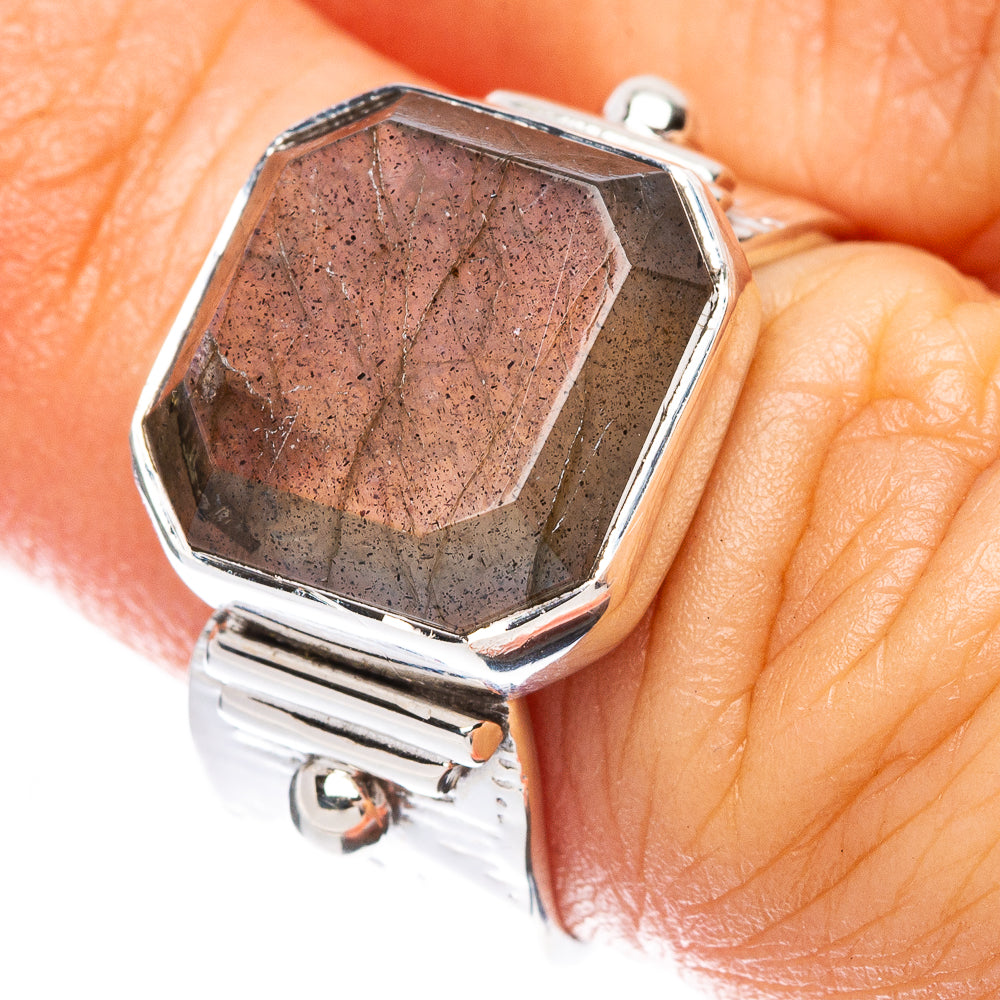Premium Labradorite Ring Size 6.75 (925 Sterling Silver) R1838