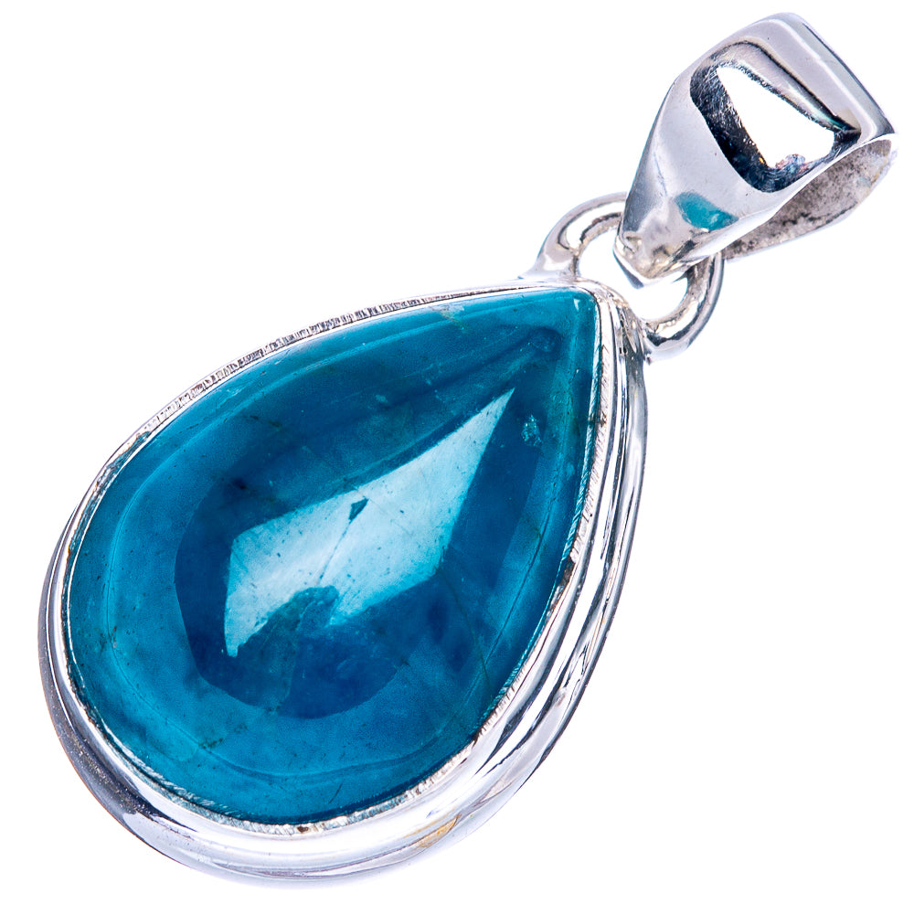 Apatite Pendant 1 1/4" (925 Sterling Silver) P41617