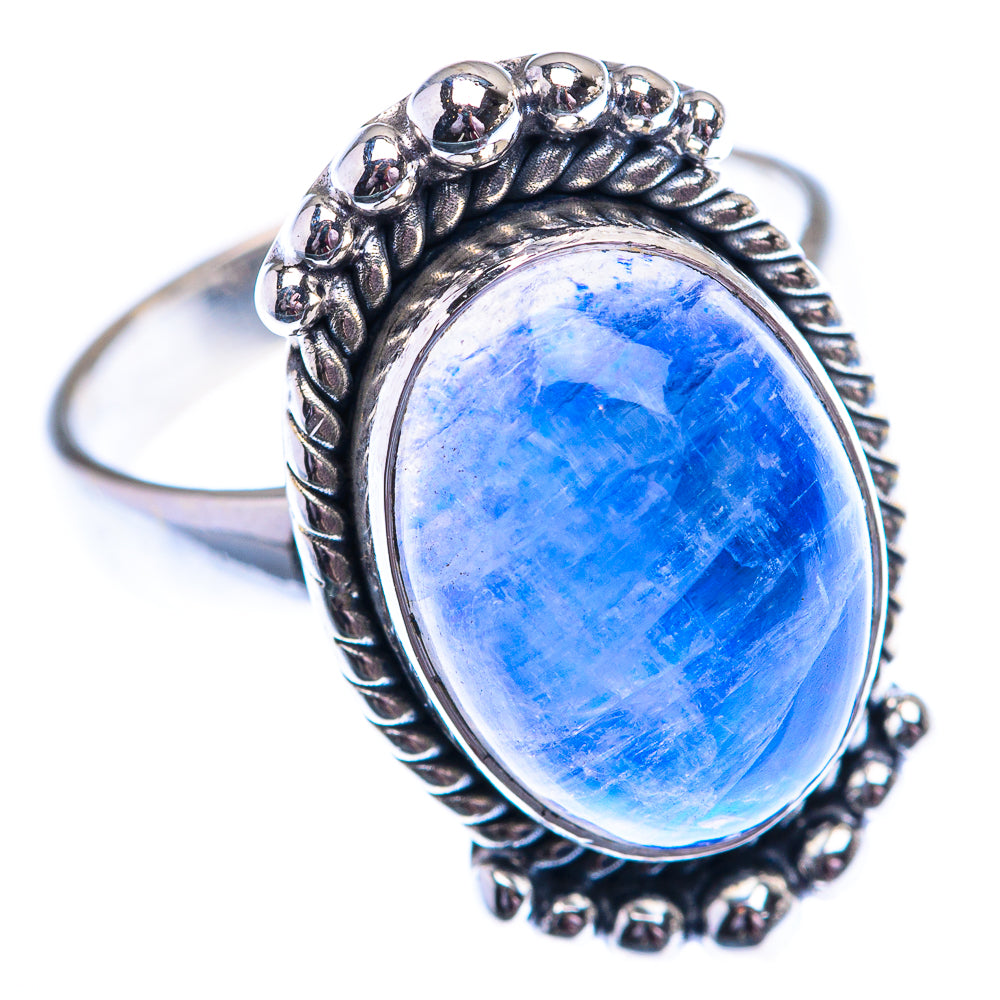 Rainbow Moonstone 925 Sterling Silver Ring Size 6.75 (925 Sterling Silver) RING140342