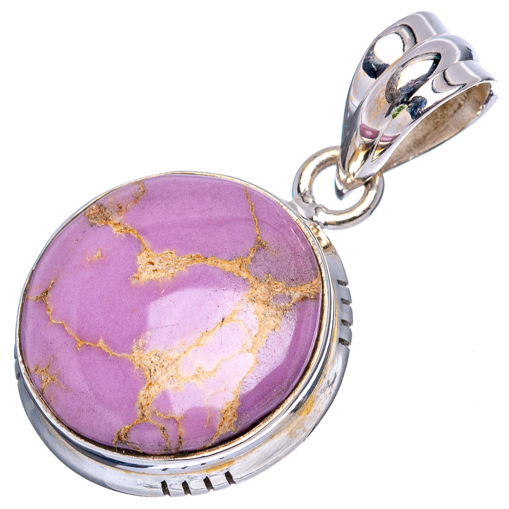 Phosphosiderite Pendant 1 1/4" (.925 Sterling Silver)